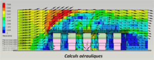Ecrans acoustiques bâtiment cyber CALID