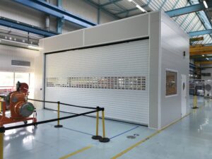 Conception et réalisation d’une cabine insonorisée pour General Electric